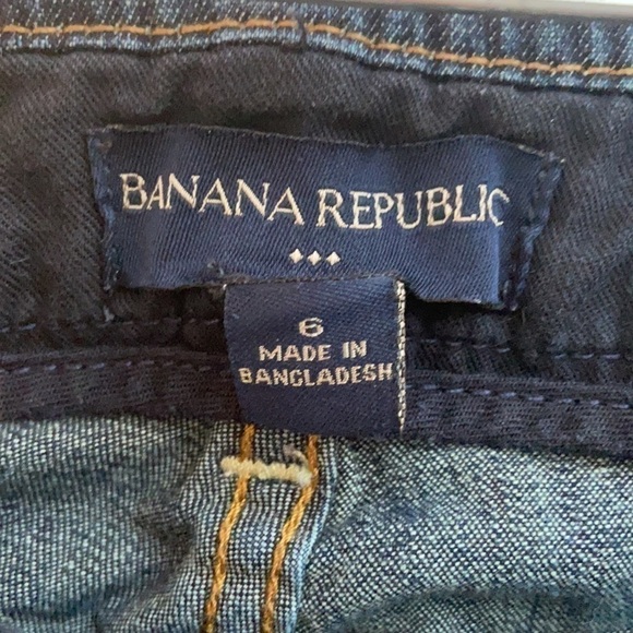 banana Republic Factory I Blue Jean Shorts - Picture 7 of 7